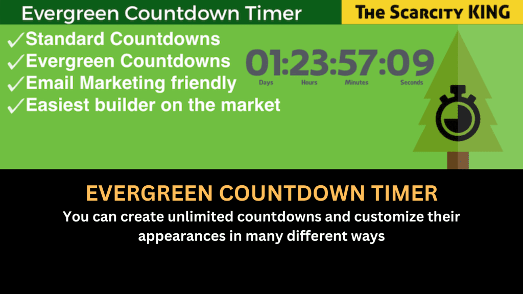 Evergreen Countdown Timer