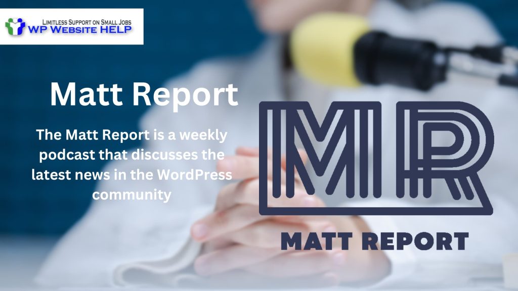  Matt Report