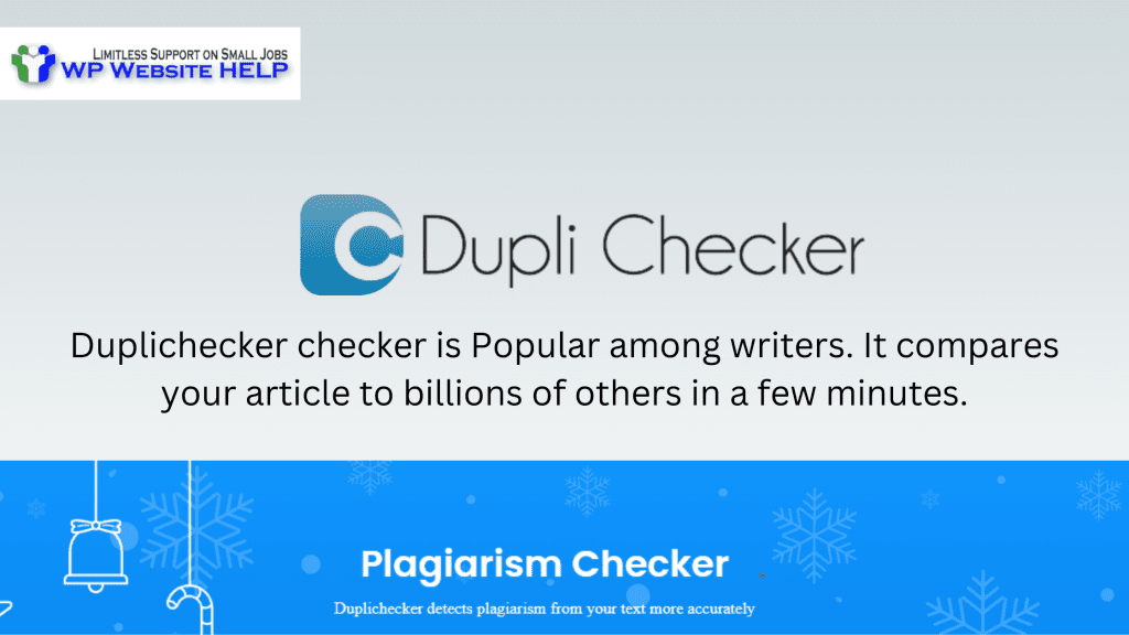Check Duplicate Online Using Duplichecker