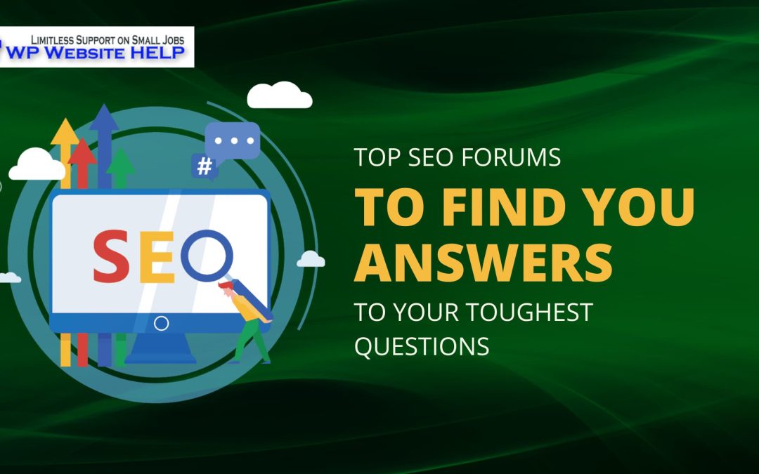 Top SEO Forums To Find Your Answers