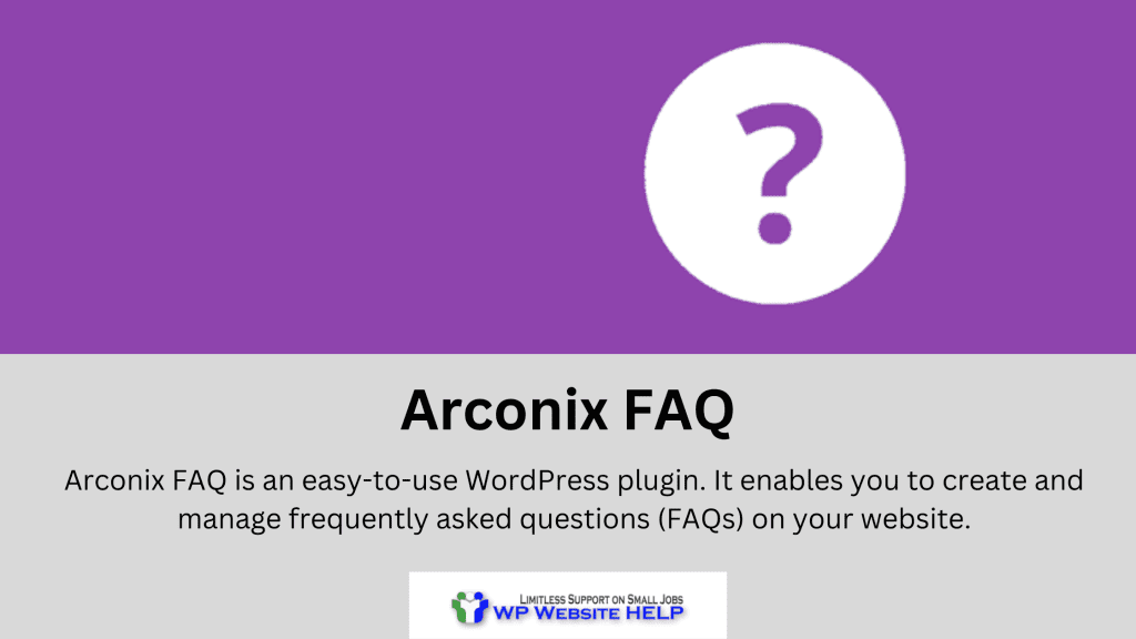 Arconix FAQ